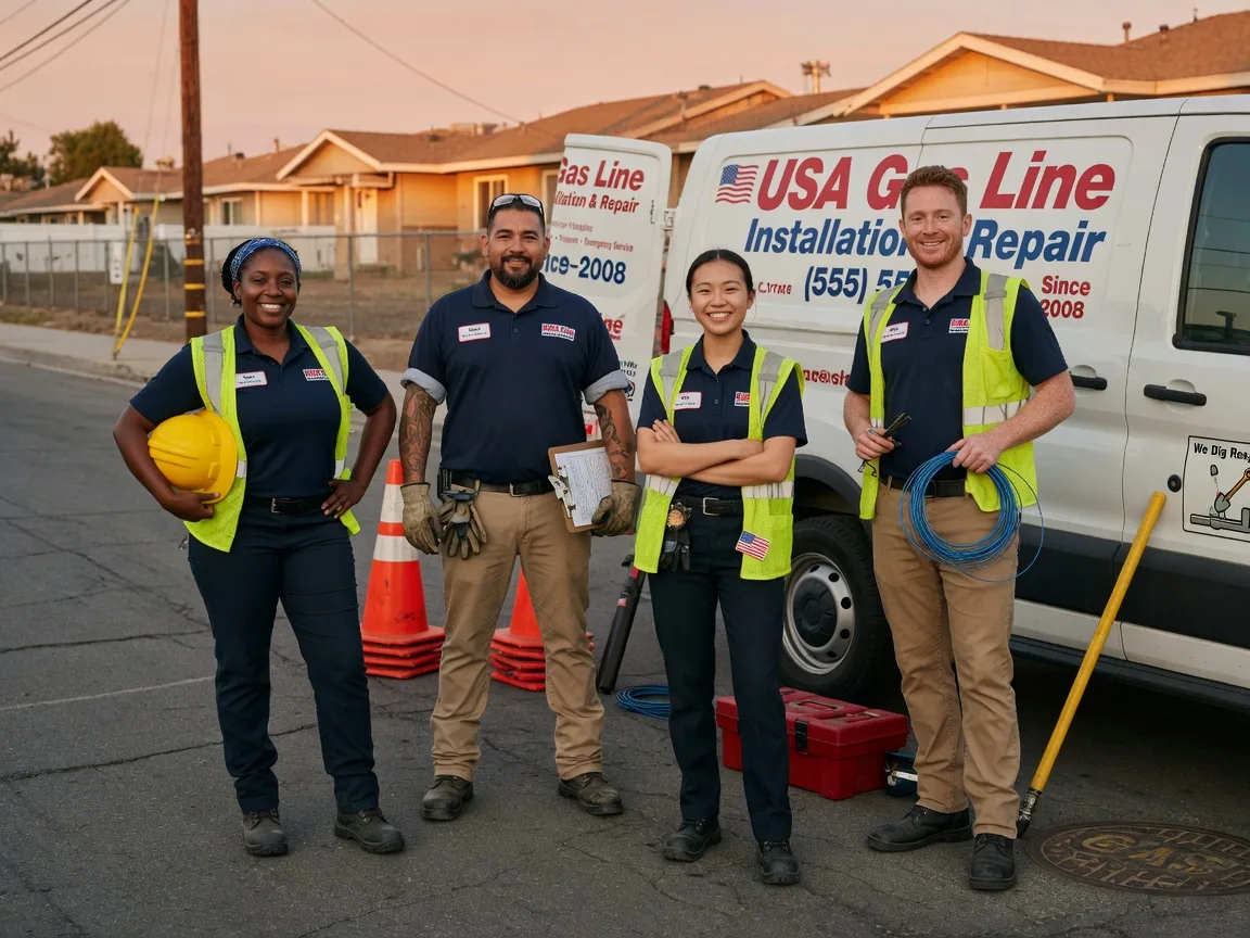 Gas Line Installation company in Brethren, MI